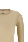 rib ls t ribbed viscose and stretch silk blend t-shirt