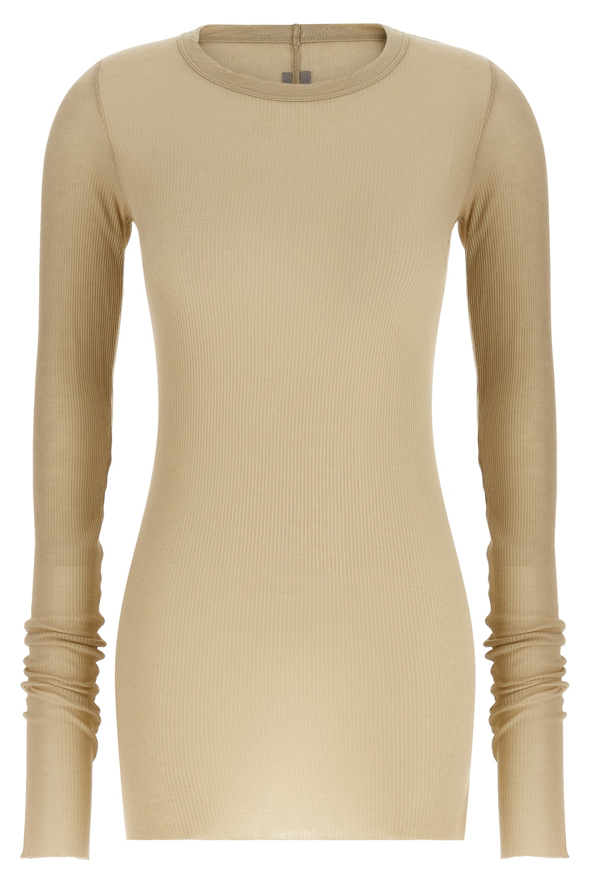 rib ls t ribbed viscose and stretch silk blend t-shirt
