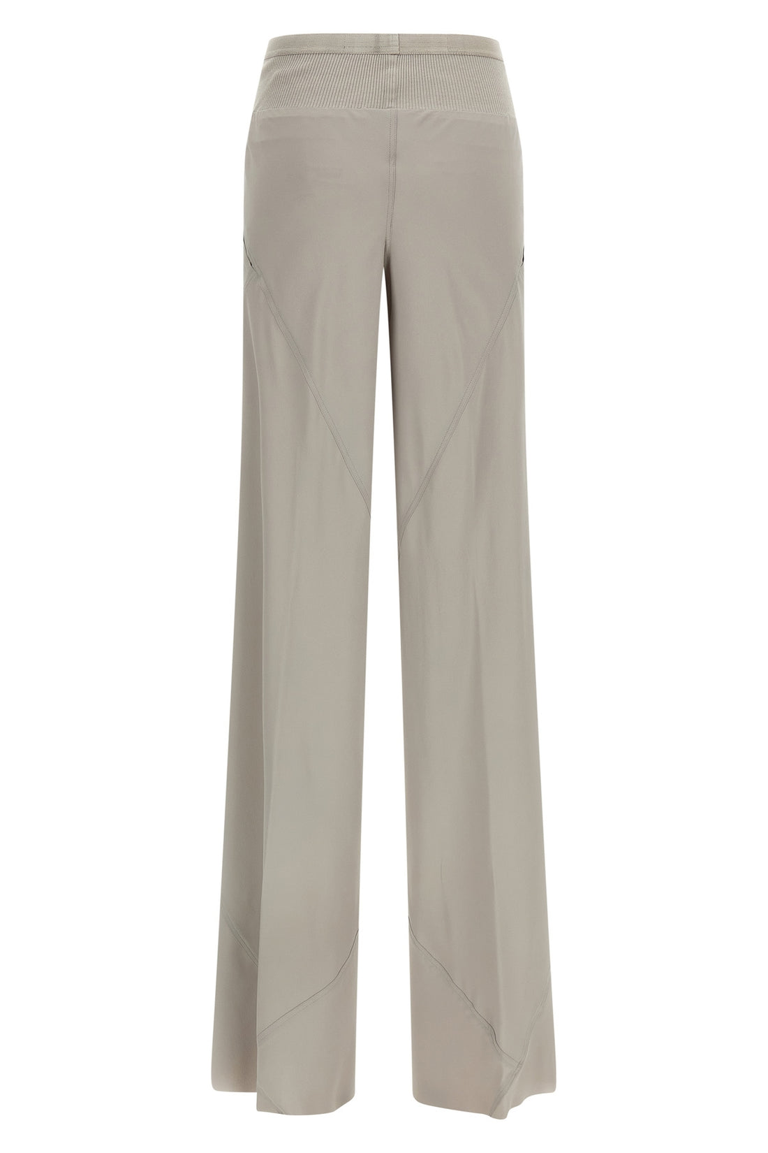 RICK OWENS 40 bias silk blend pants