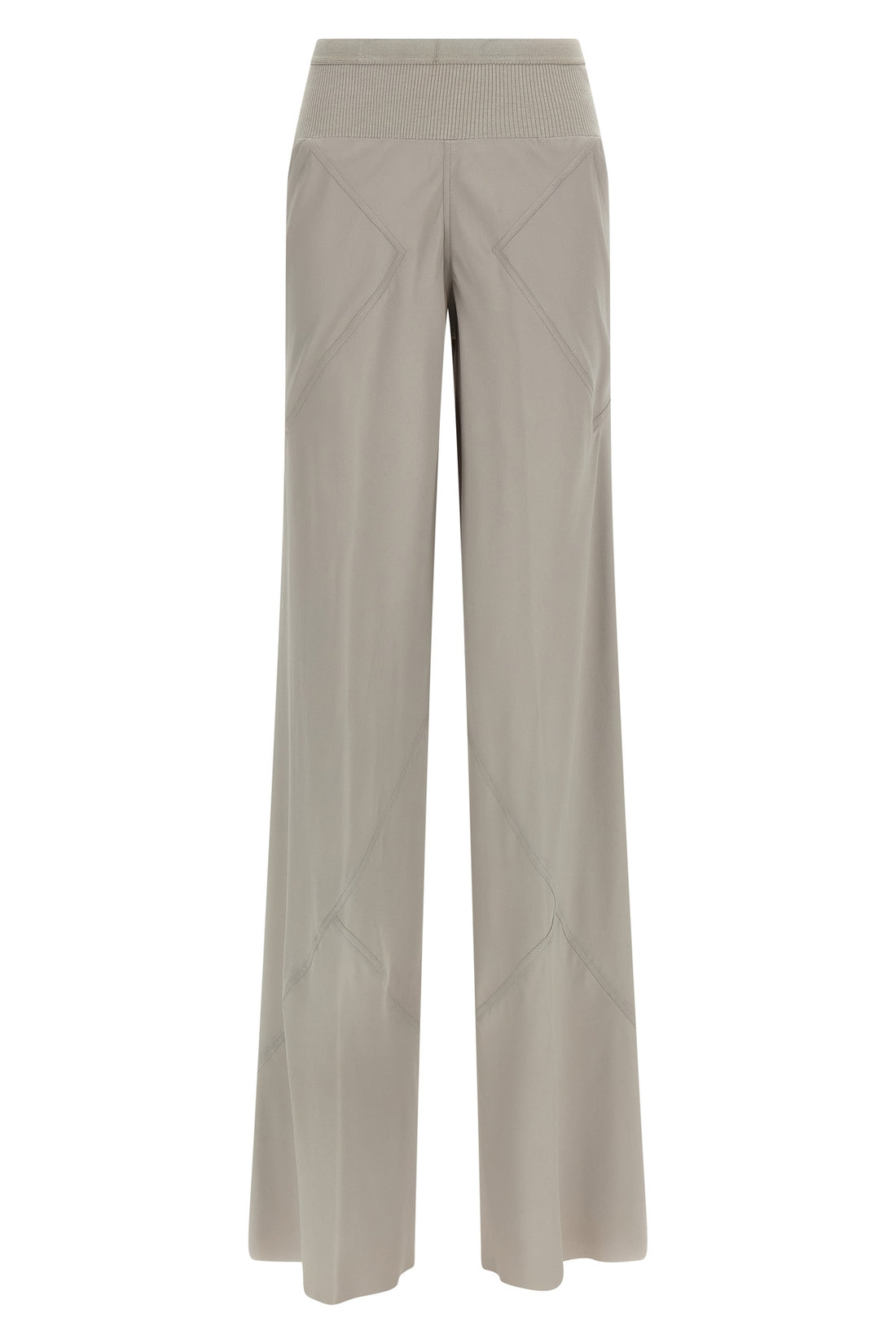 RICK OWENS 40 bias silk blend pants