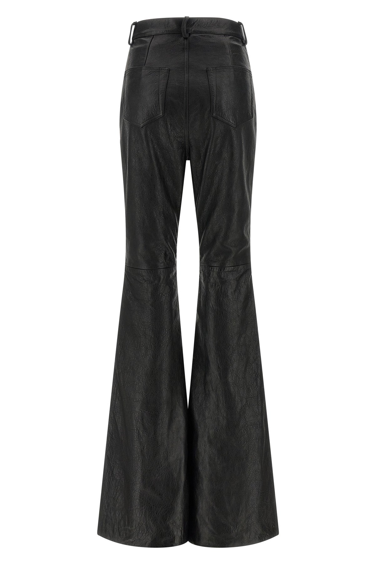 bolan bootcut leather trousers