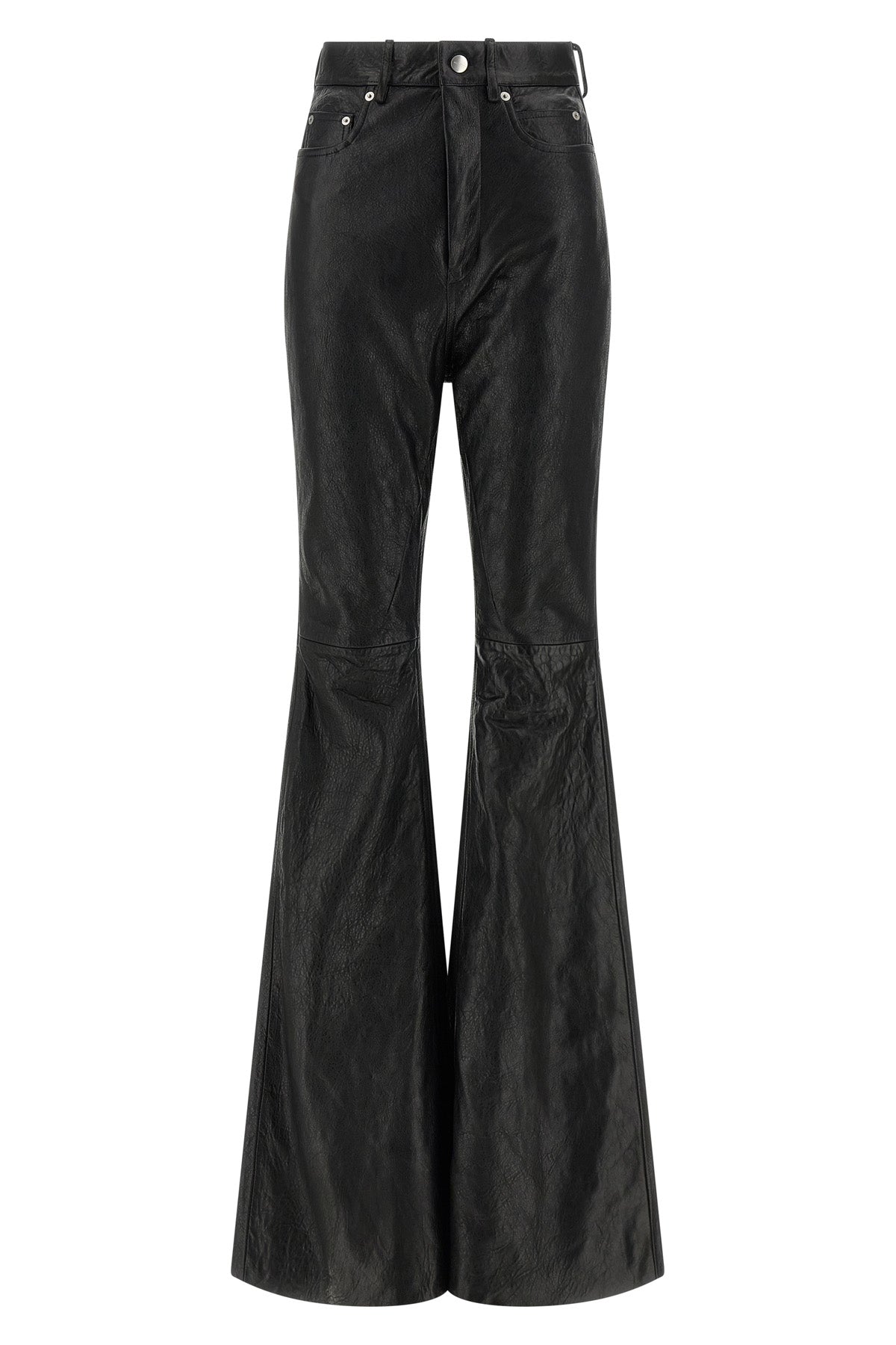 bolan bootcut leather trousers