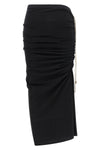 edfu knee cotton jersey midi skirt