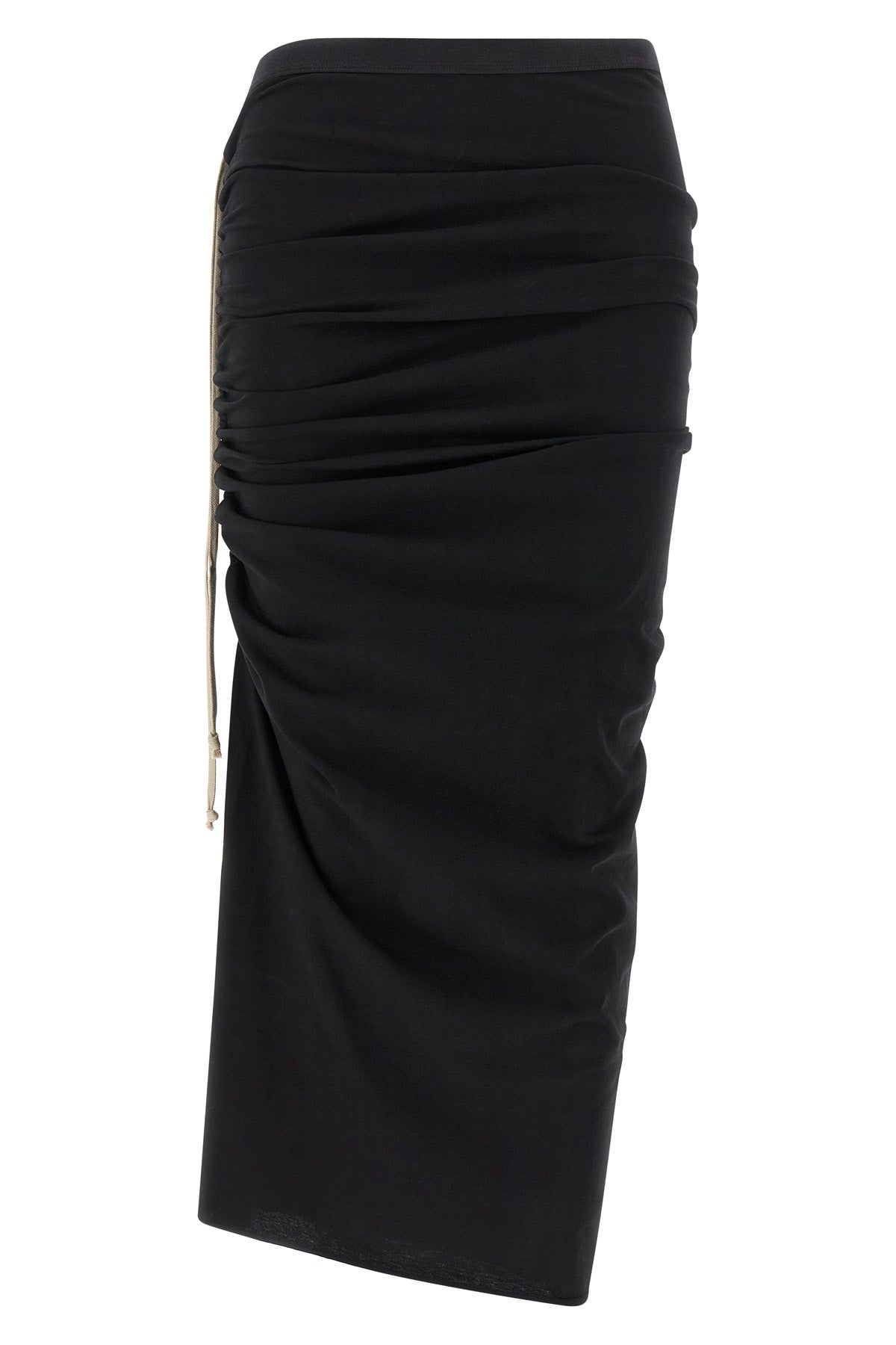 edfu knee cotton jersey midi skirt
