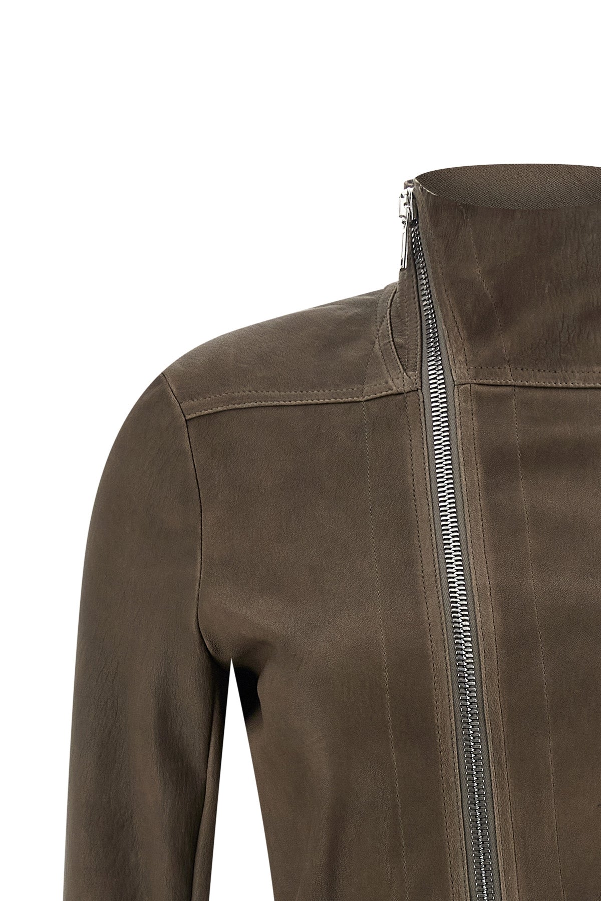 gary jacket in stretch lambskin leather
