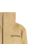 biker jumbo stooges jacket in medium-thickness vegetable tanned lambskin leath