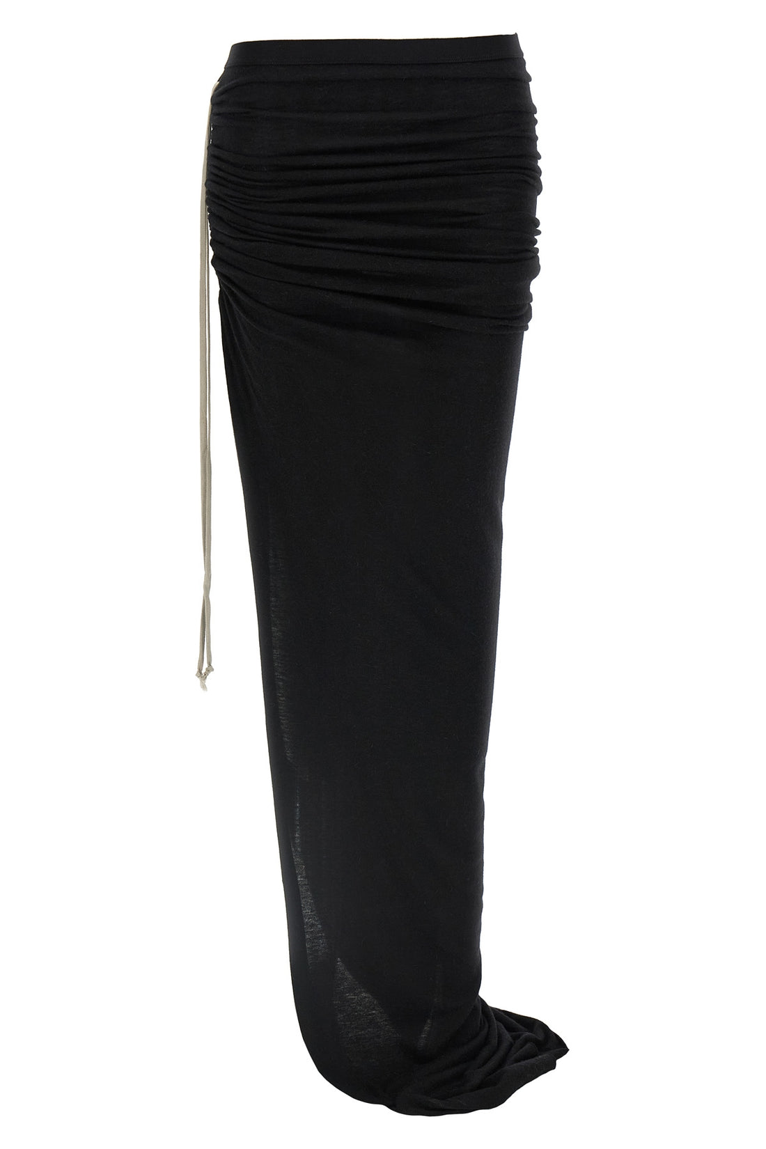 RICK OWENS 38 edfu skirt in wool blend