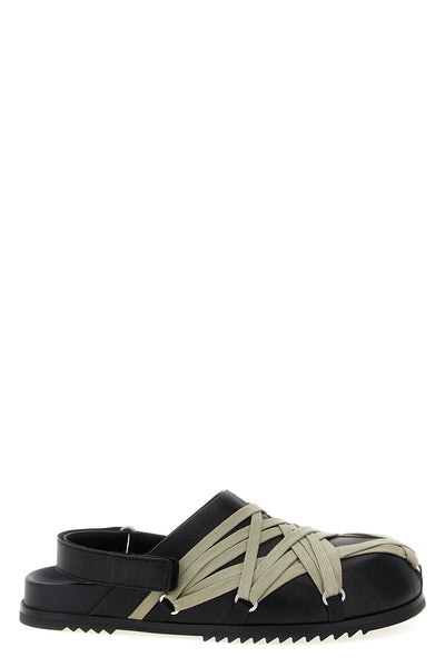 granola leather sabots
