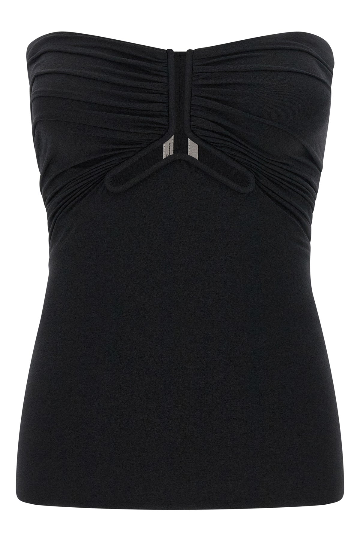 rick owens alannah bustier top redefines the codes of corsetry through a tigh