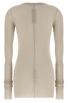 the rick owens rib ls t long-sleeved t-shirt exemplifies the brands avant-gar