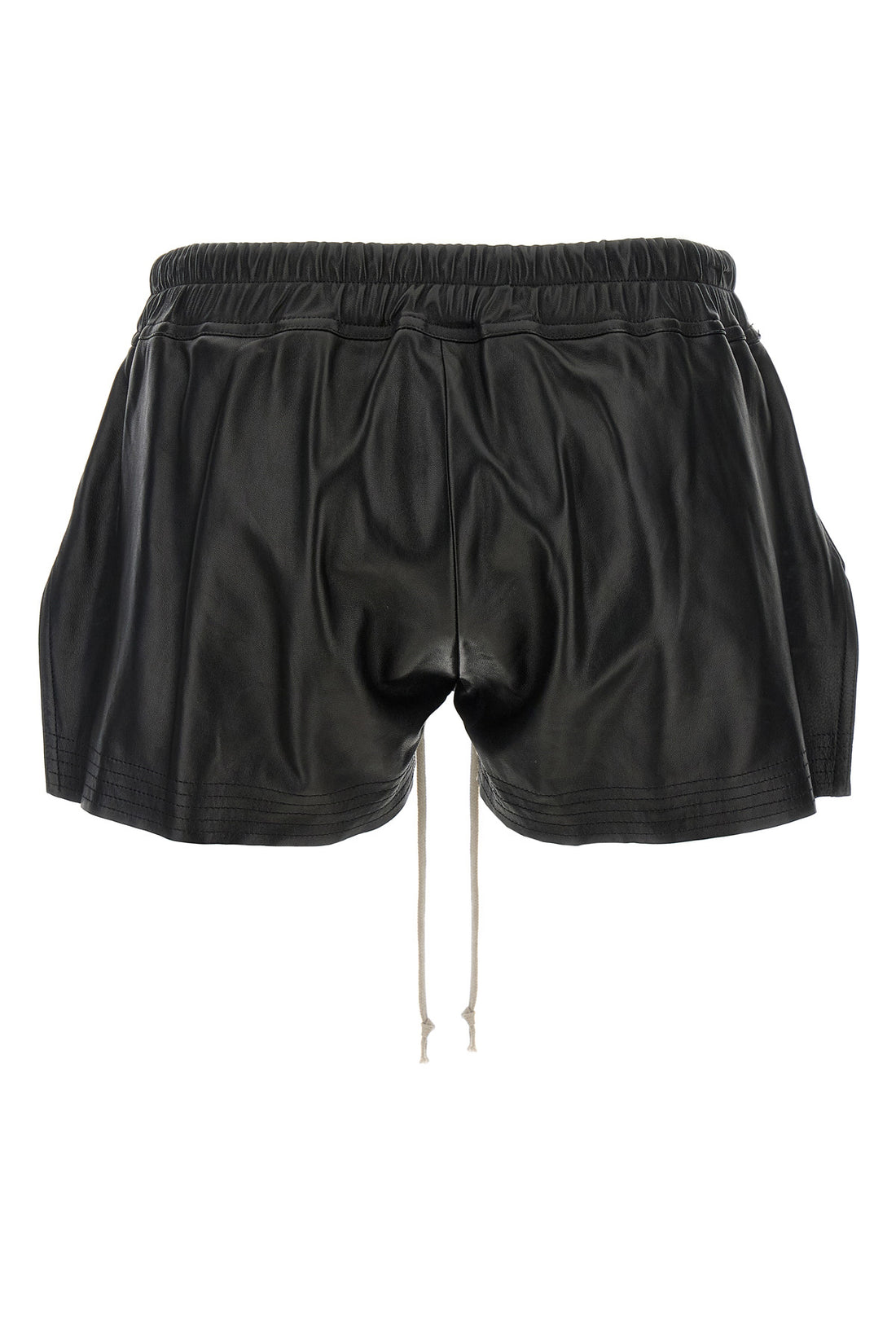 RICK OWENS 40 fog boxers leather shorts