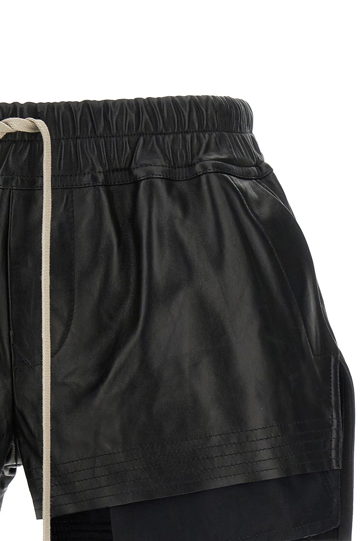 fog boxers leather shorts