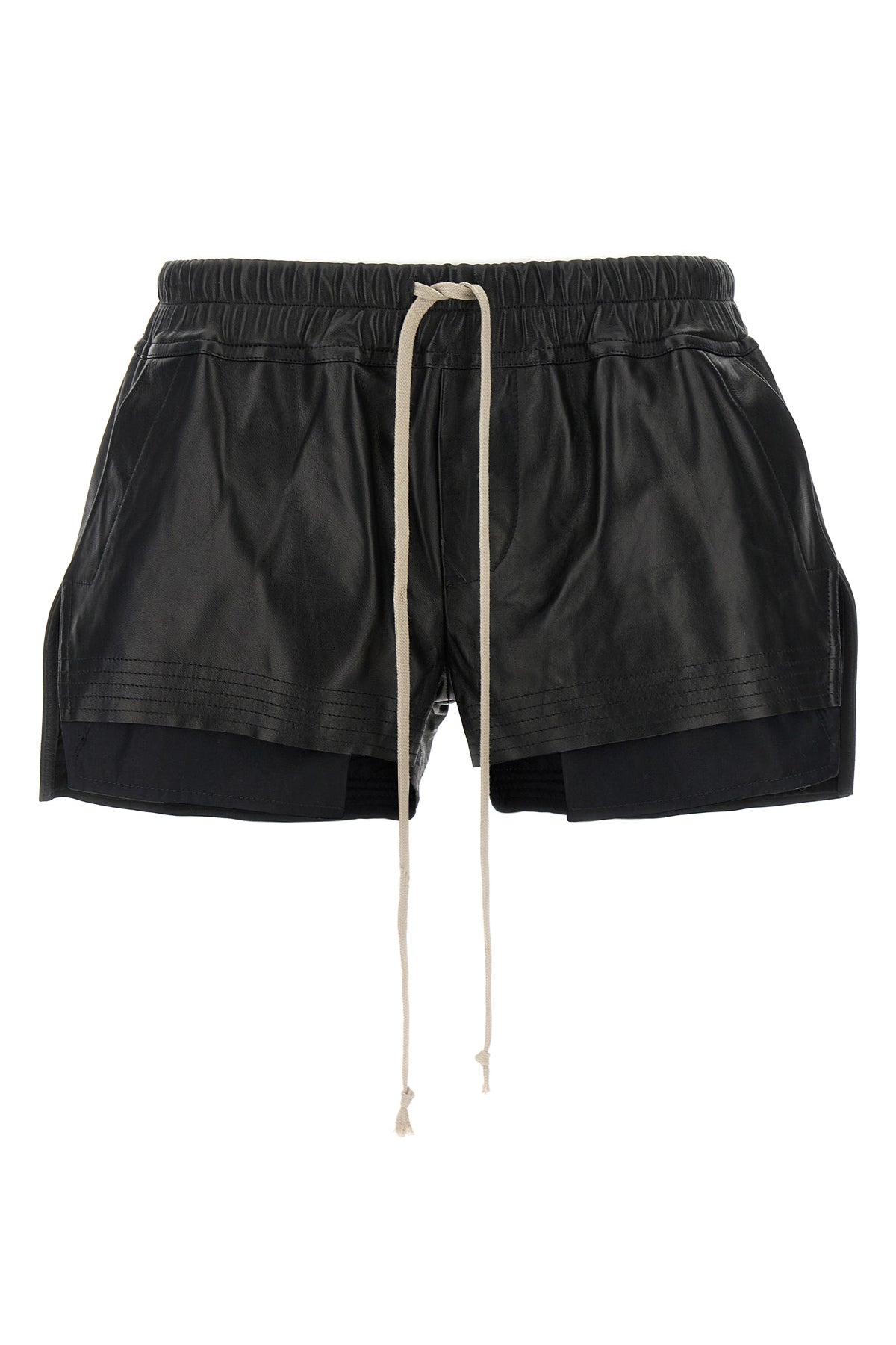 fog boxers leather shorts