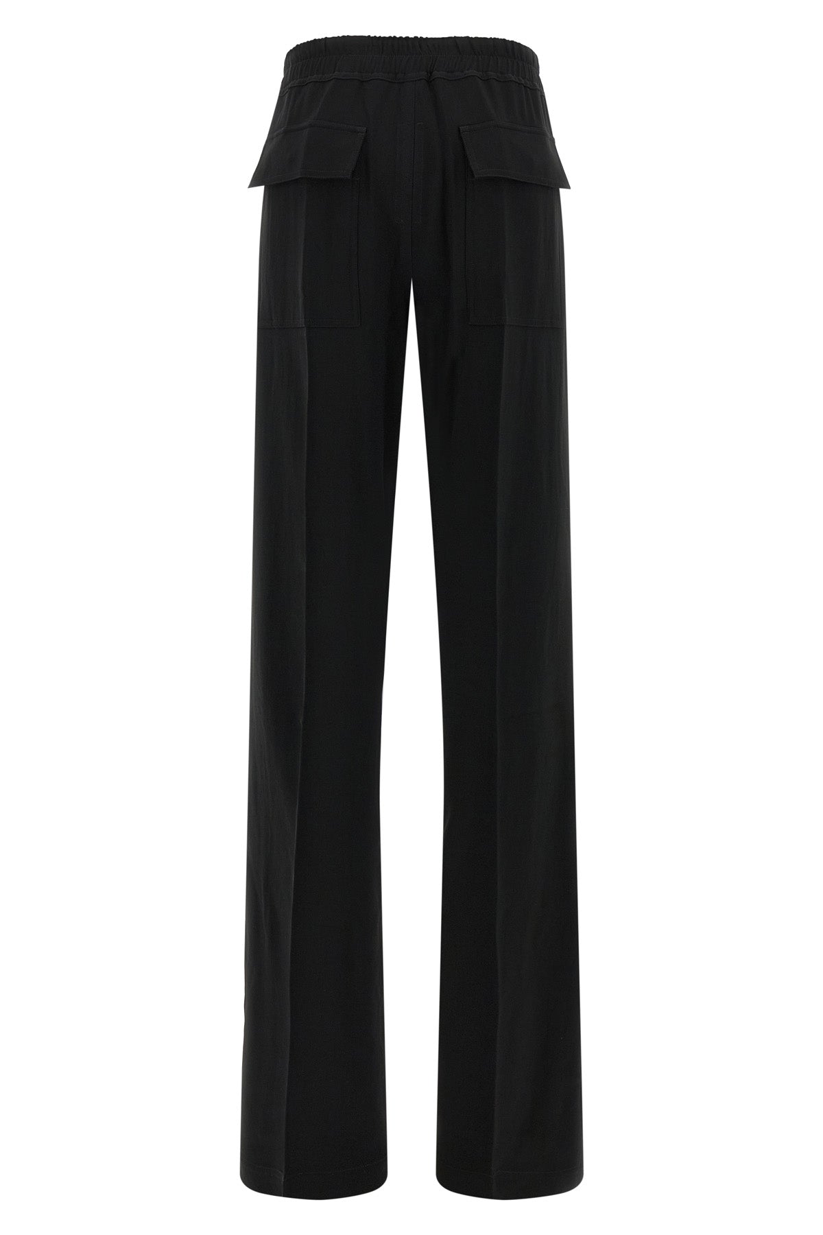 dietrich drawnstring viscose blend trousers