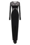 the extra long rick owens combo dress defines a new concept of dark elegance t