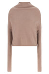 ls crater cashmere blend sweater
