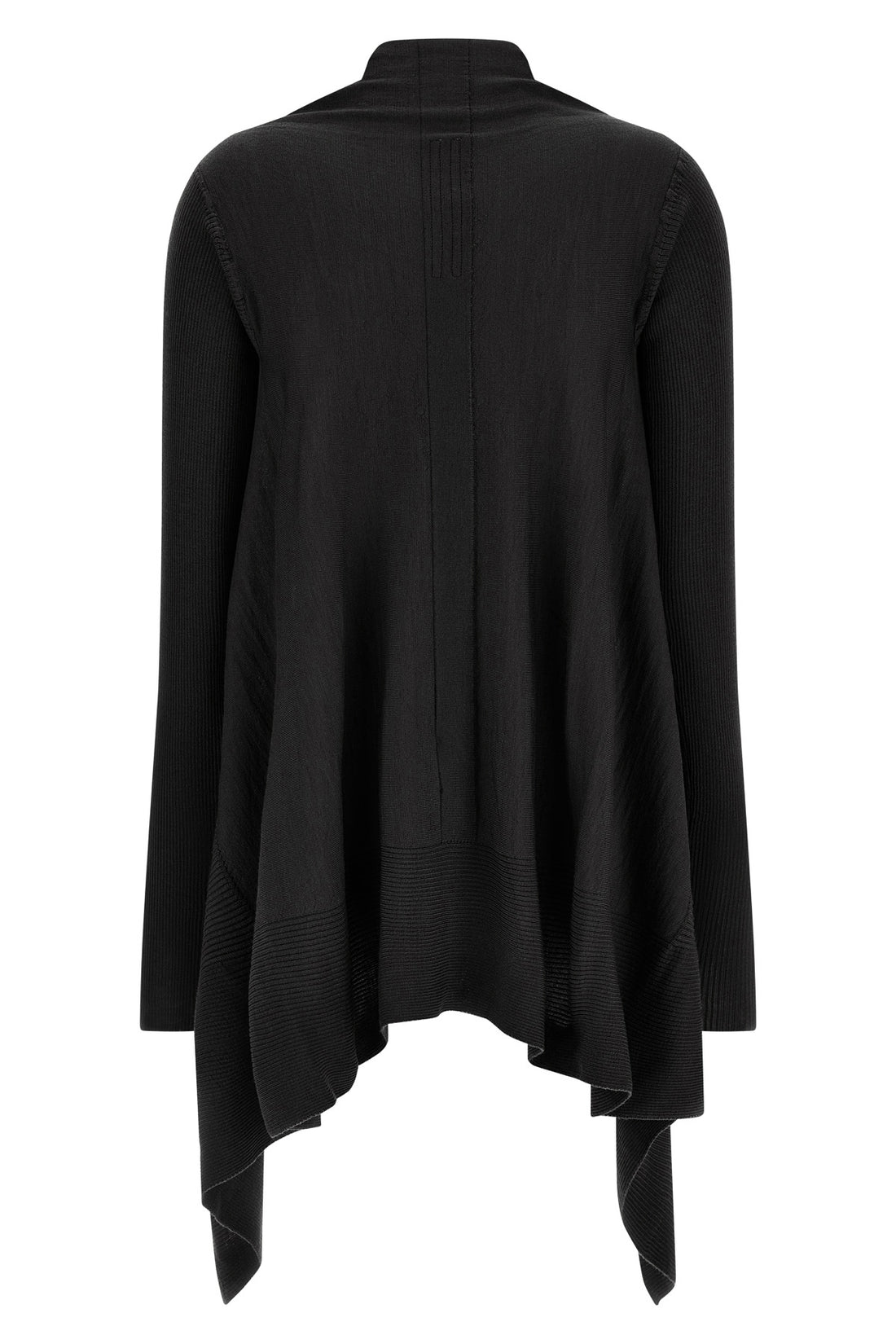 RICK OWENS L rick owens medium wrap cardigan sets a new standard in avant-garde knitwear