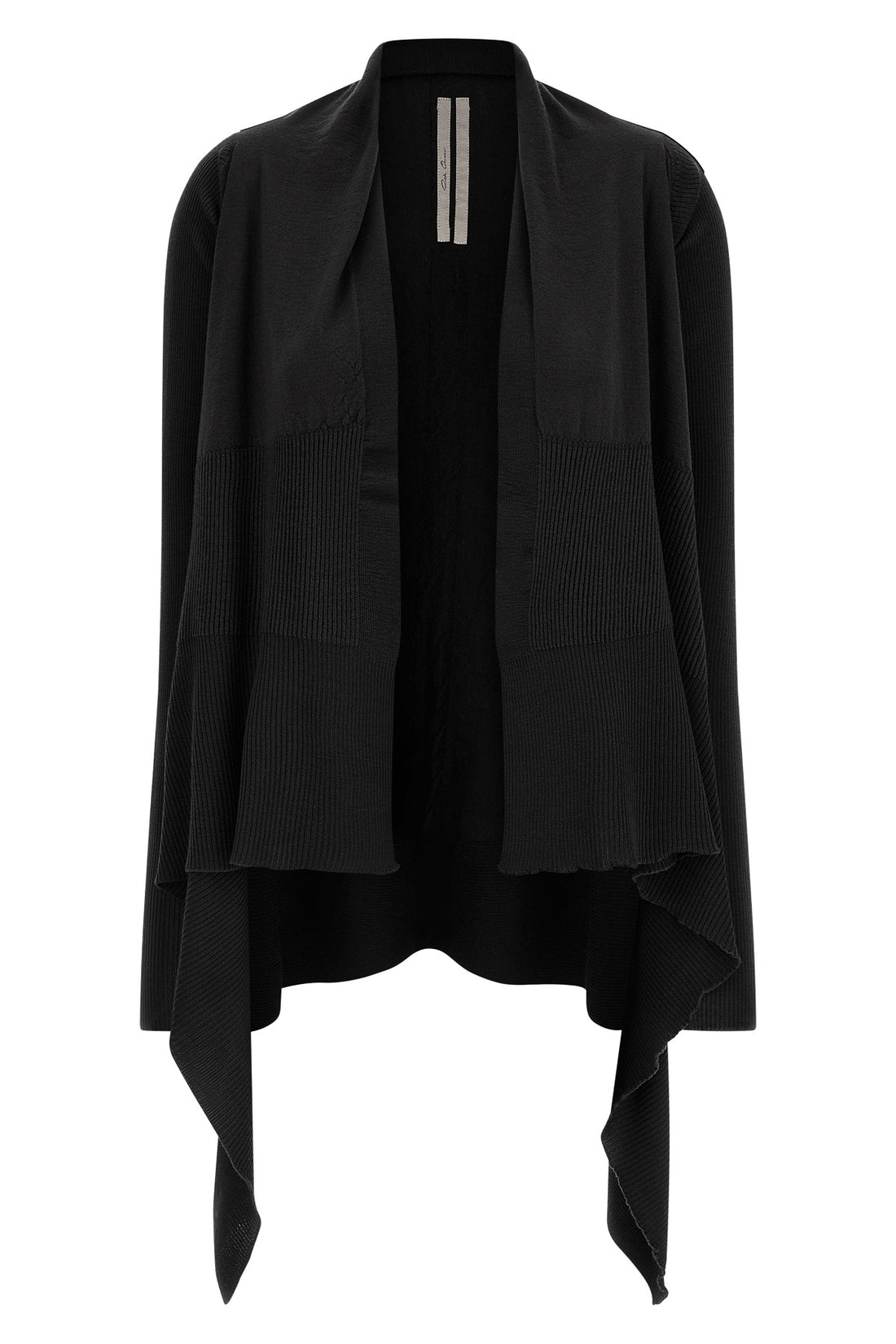 RICK OWENS L rick owens medium wrap cardigan sets a new standard in avant-garde knitwear
