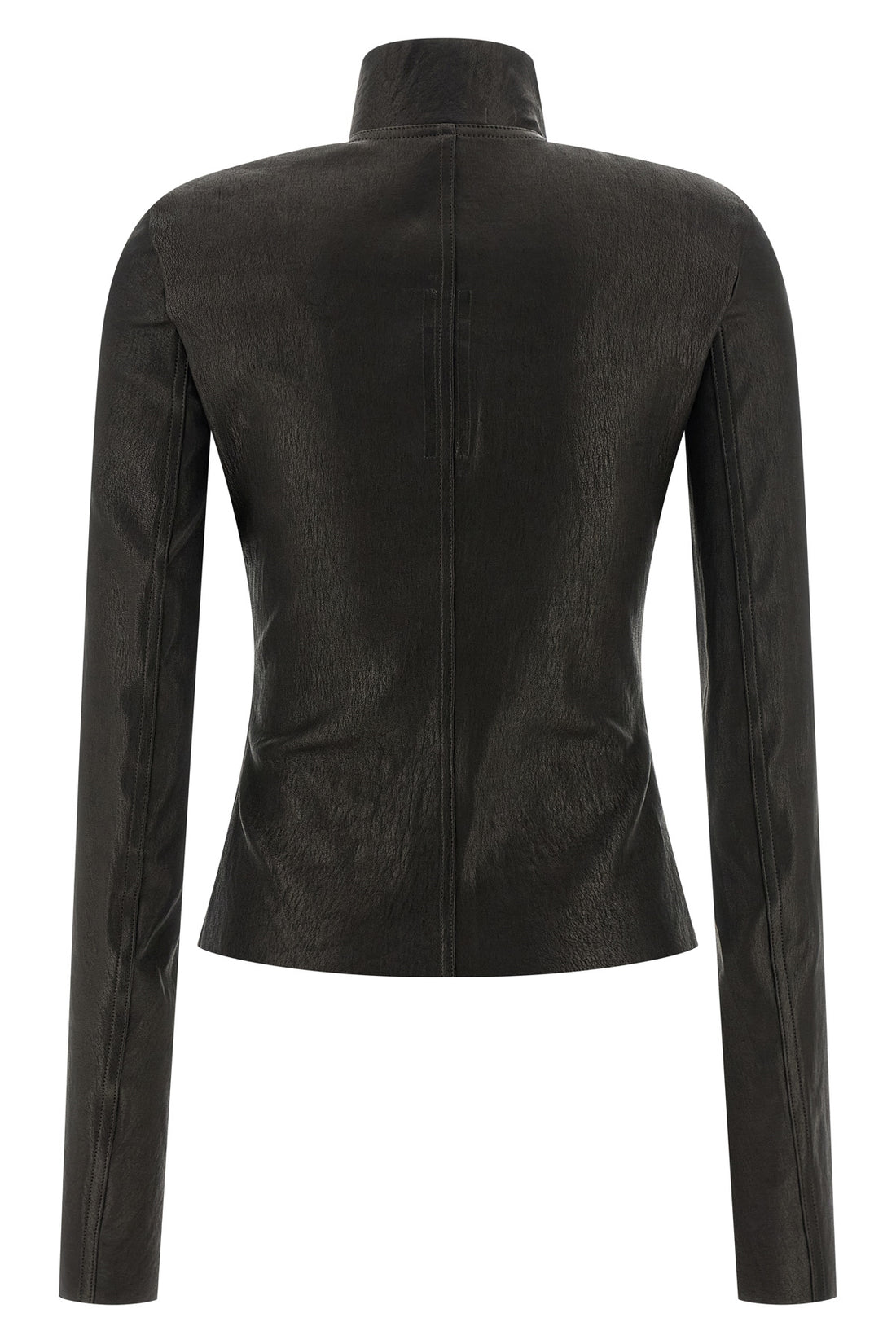 RICK OWENS 40 gary jacket in stretch lambskin leather