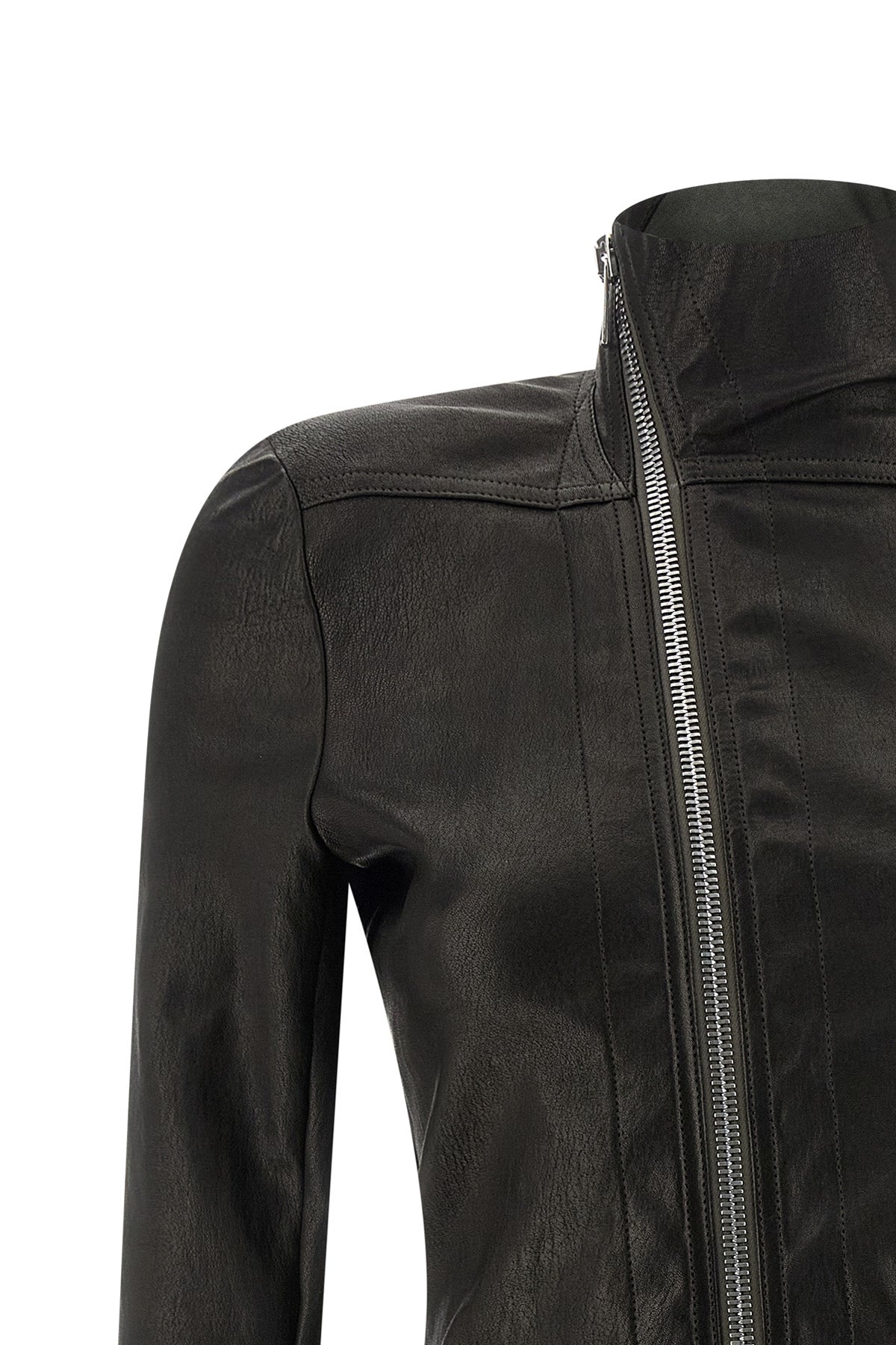 gary jacket in stretch lambskin leather