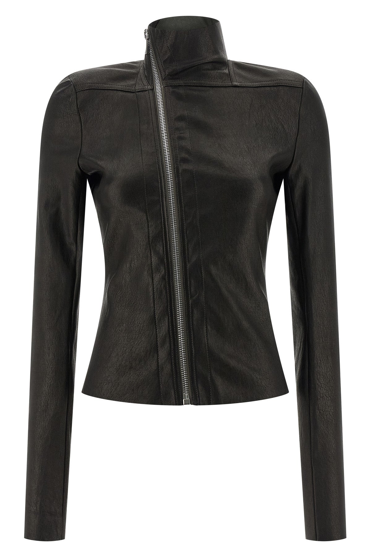gary jacket in stretch lambskin leather