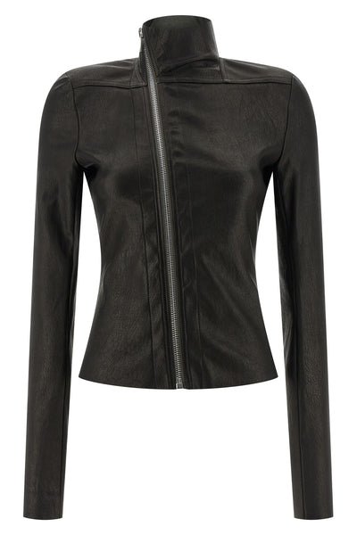 gary jacket in stretch lambskin leather