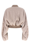 the rick owens secchia cropped flight bomber jacket redefines the volumes of c
