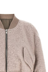 the rick owens secchia cropped flight bomber jacket redefines the volumes of c