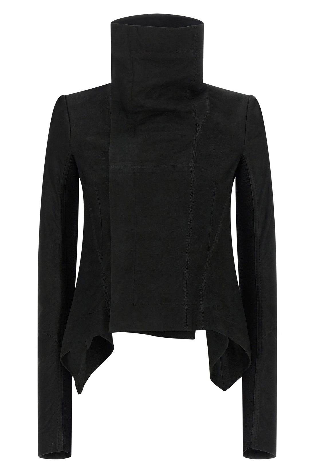 RICK OWENS 42 naska biker lambskin jacket