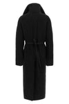 the rick owens dracucollar belted coat defines new volumes through an avant-ga