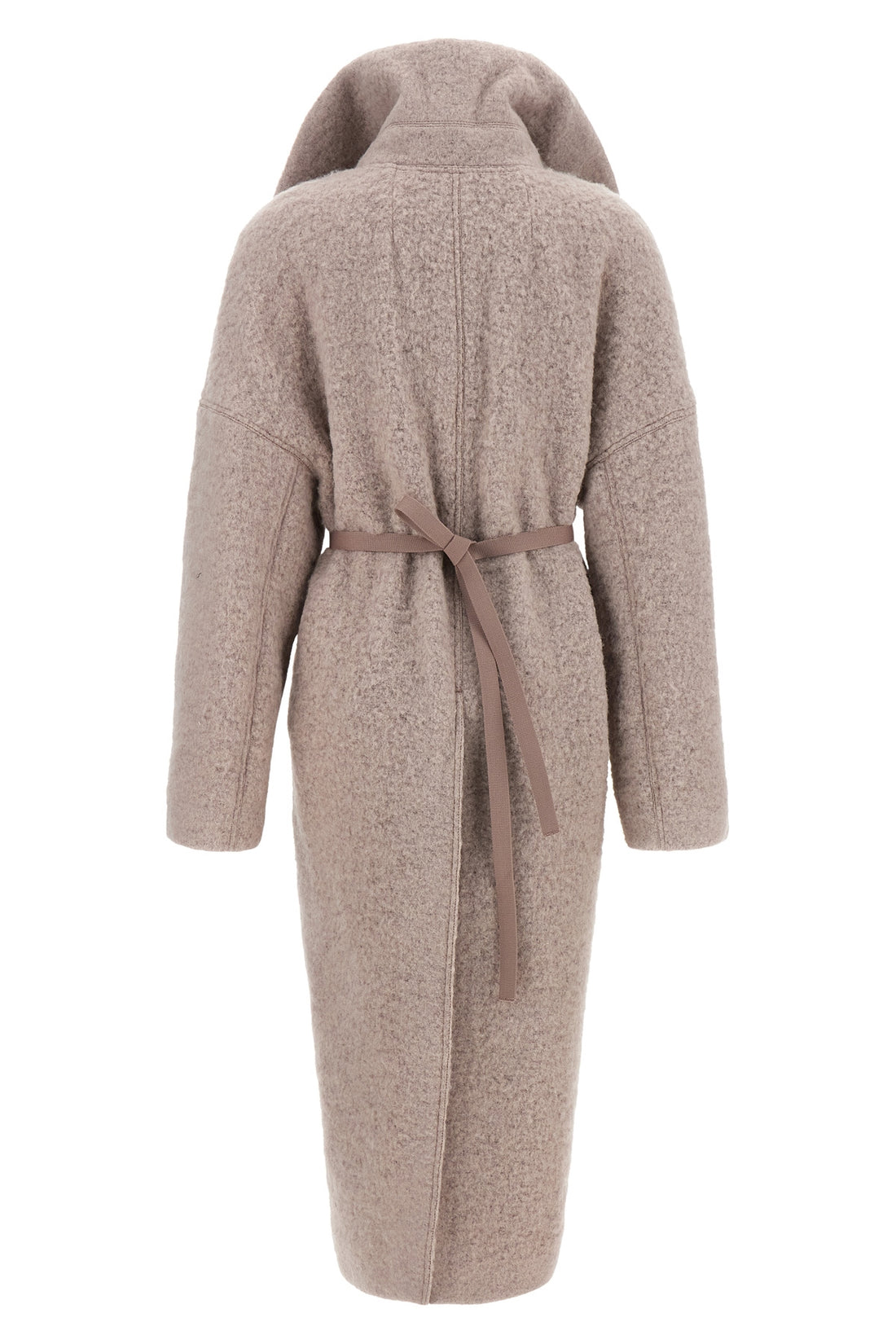 RICK OWENS 40 the rick owens dracucollar belted coat redefines the volumes of contemporary o