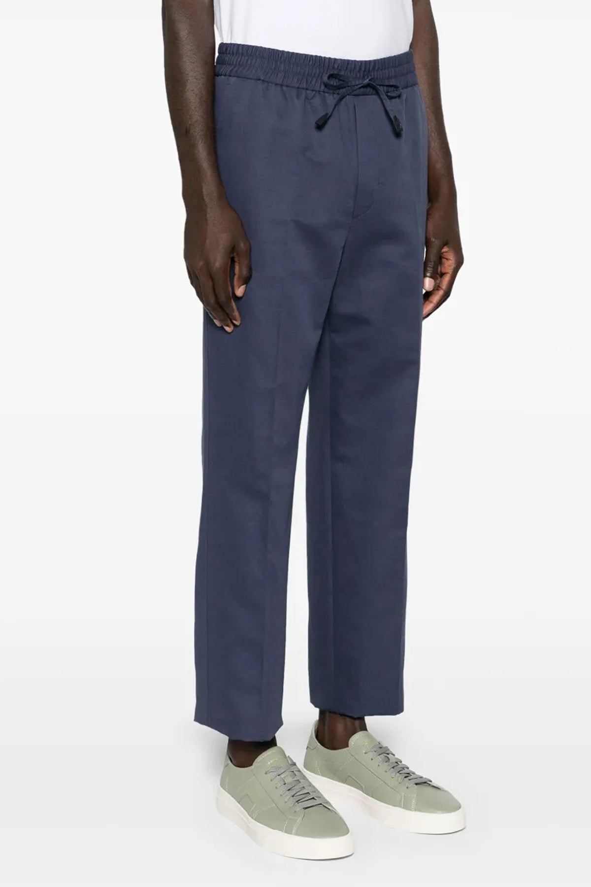 asolo pants in linen and cotton blend