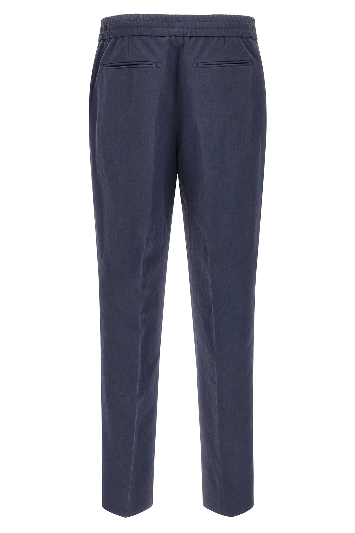 asolo pants in linen and cotton blend