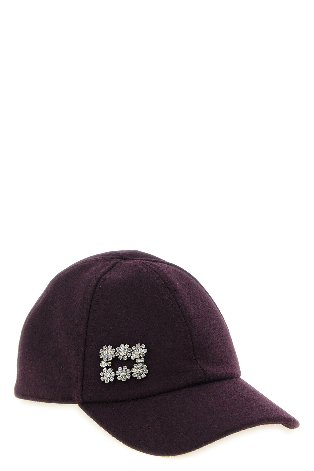 ROGER VIVIER M the roger vivier baseball cap redefines a casual silhouette through the codes of