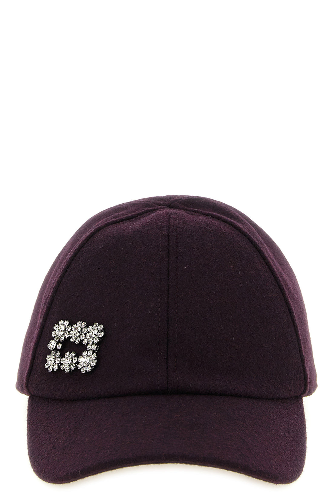 ROGER VIVIER M the roger vivier baseball cap redefines a casual silhouette through the codes of
