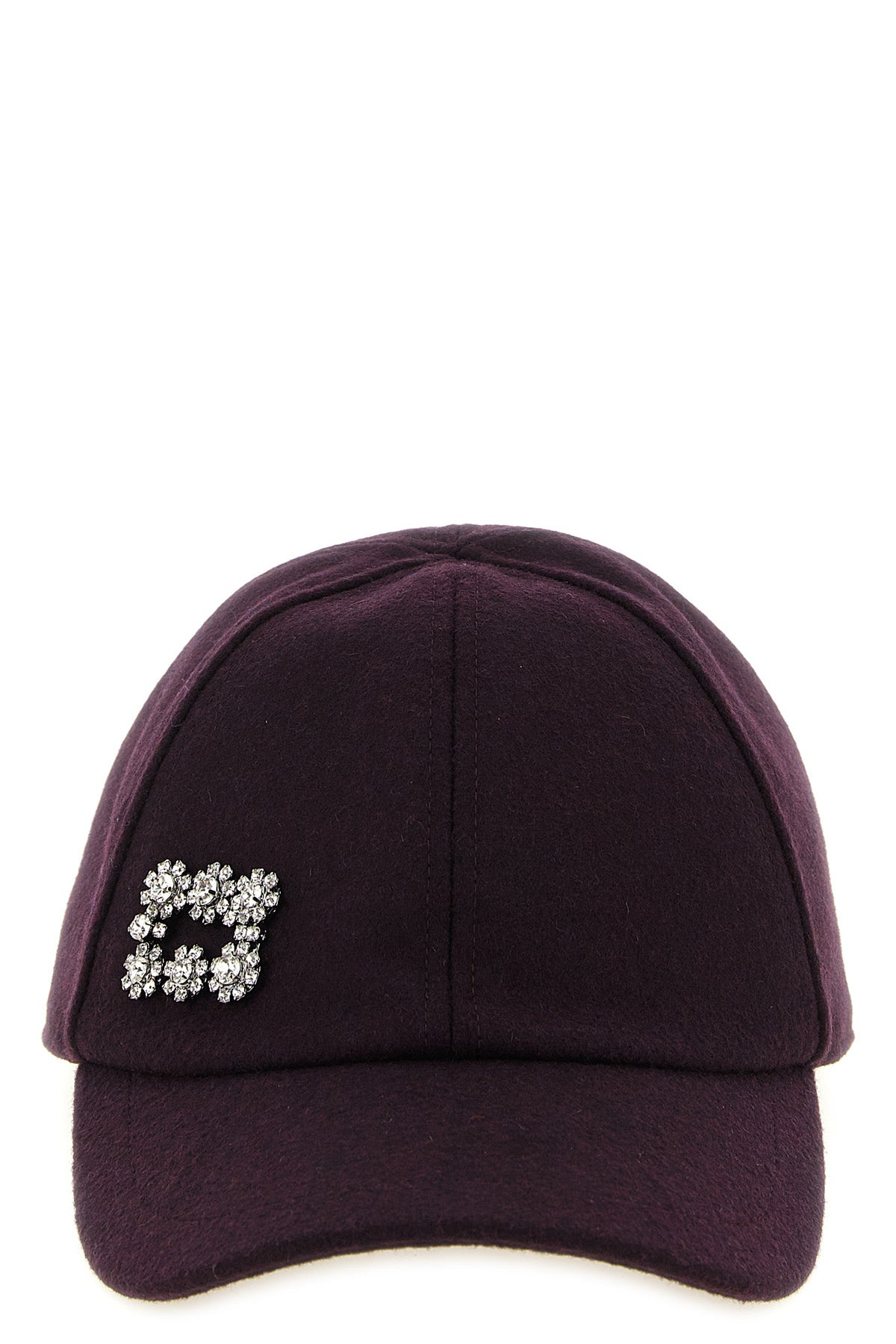 the roger vivier baseball cap redefines a casual silhouette through the codes of