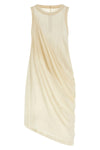 anthem tank semi-transparent cotton jersey top
