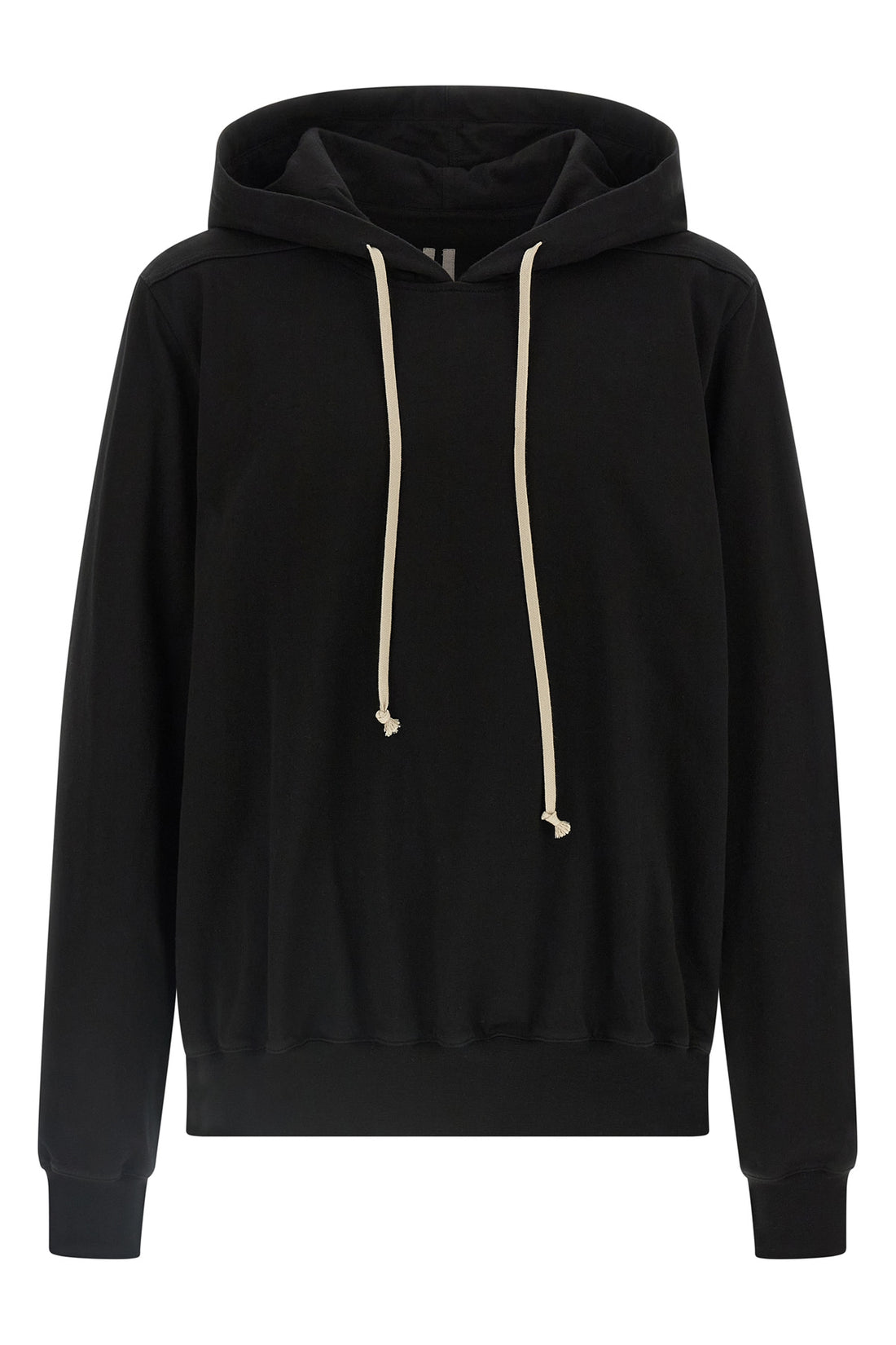 RICK OWENS L heavy cotton jersey hoodie