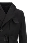 mastodon trench coat in medium-weight cotton poplin