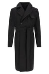 mastodon trench coat in medium-weight cotton poplin