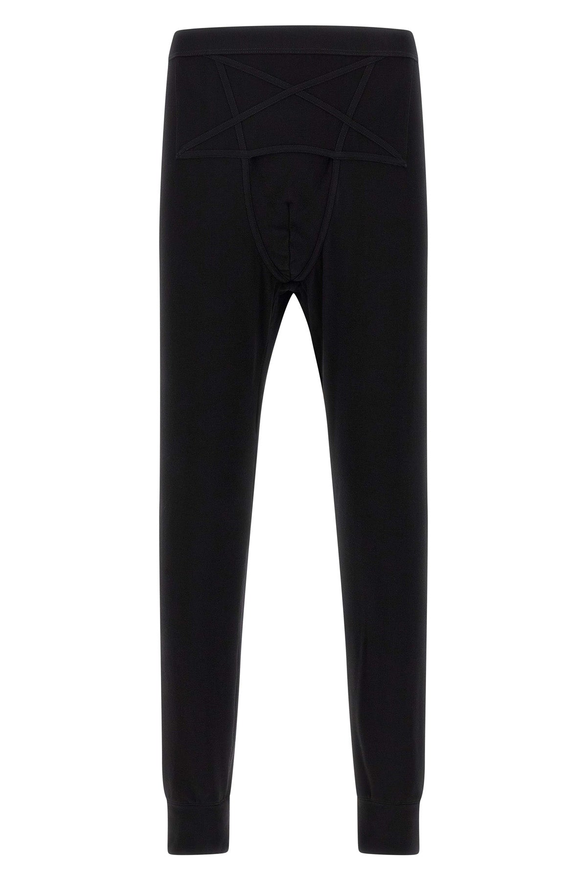 thermal bottom medium weight knit leggings in viscose and wool blend