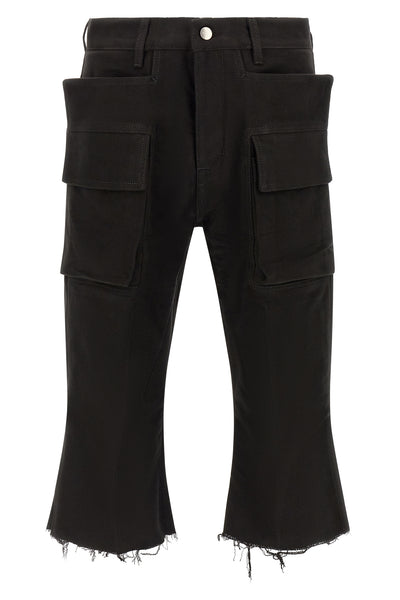 rick owens cargo bolan cutoffs trousers