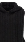 the sleeveless rick owens hooded tank top