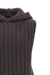 the rick owens hooded tank sleeveless hooded top