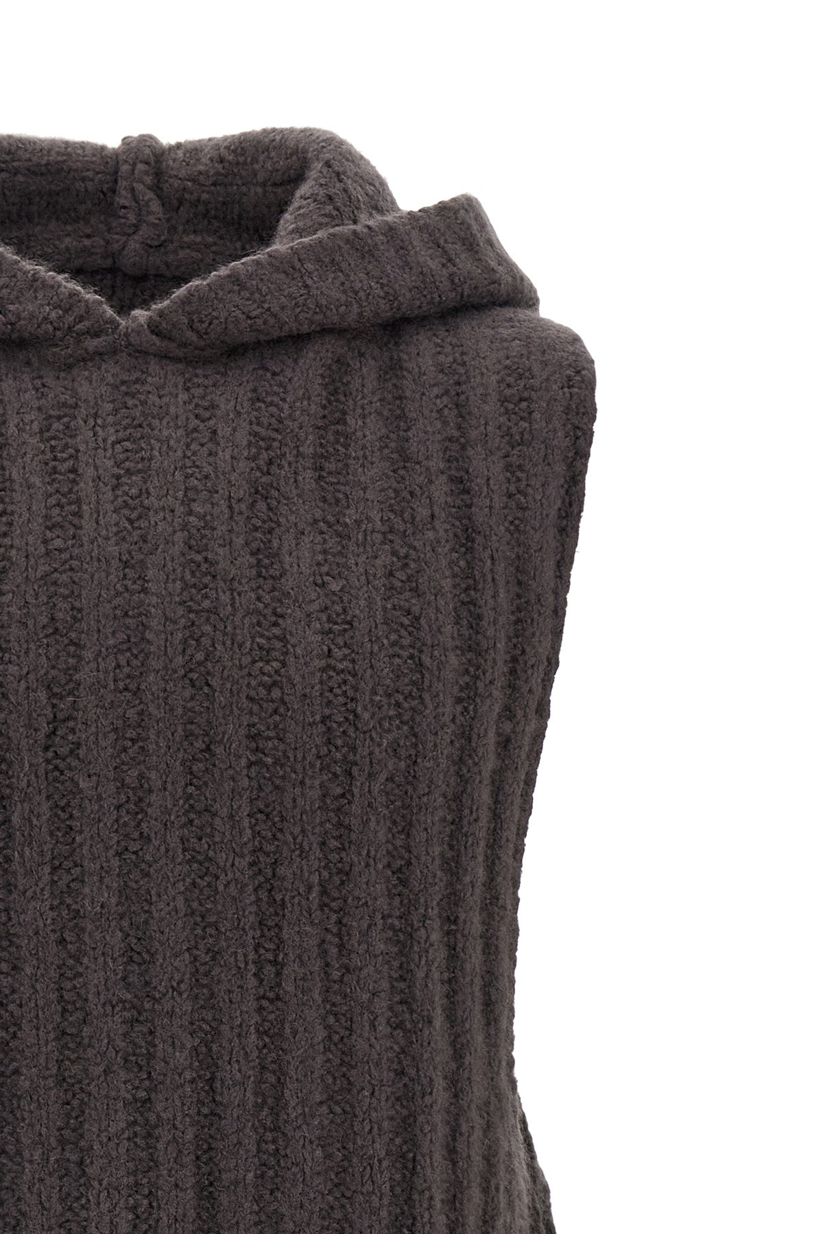 the rick owens hooded tank sleeveless hooded top
