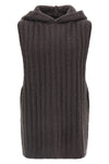 the rick owens hooded tank sleeveless hooded top