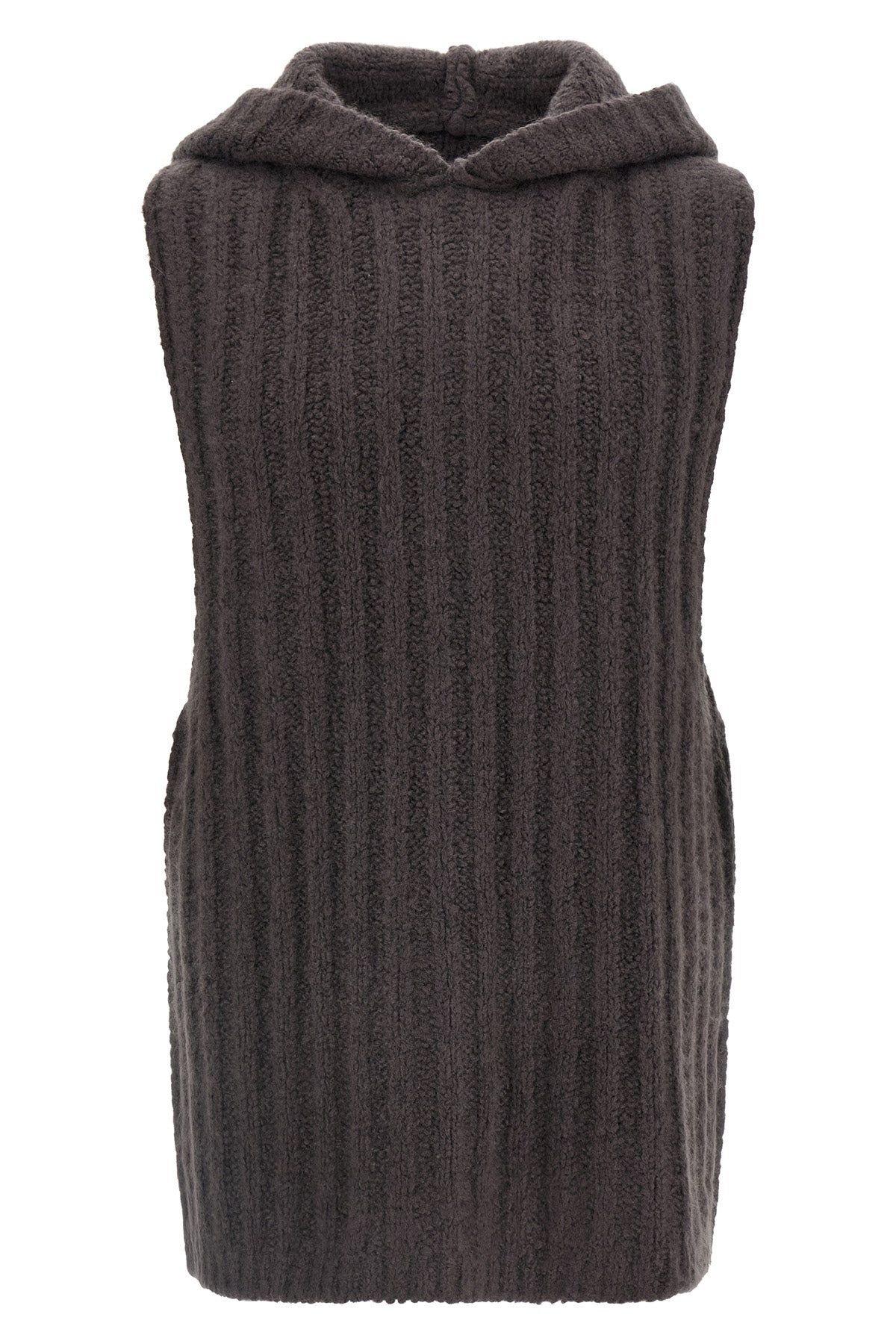 the rick owens hooded tank sleeveless hooded top