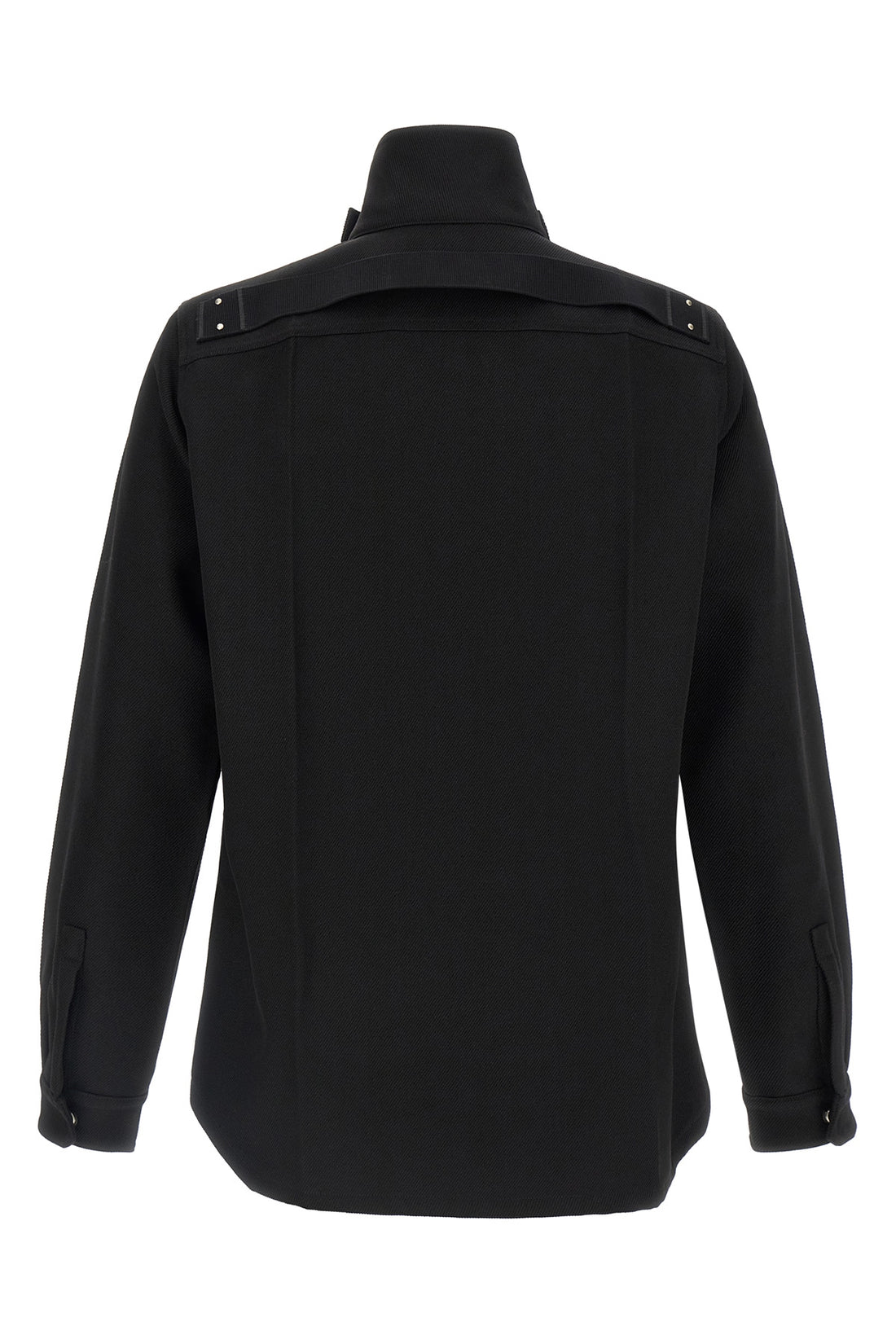 RICK OWENS 48 the rick owens outershirt jacket in absolute black