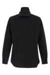 the rick owens outershirt jacket in absolute black