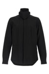 the rick owens outershirt jacket in absolute black